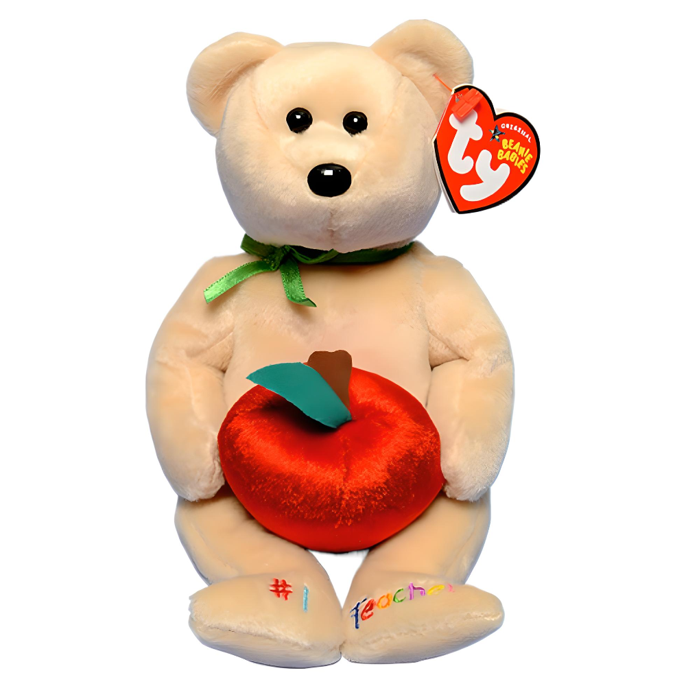 Ty Beanie Babies #1 Teacher – Bear (Ty Store Exclusive)
