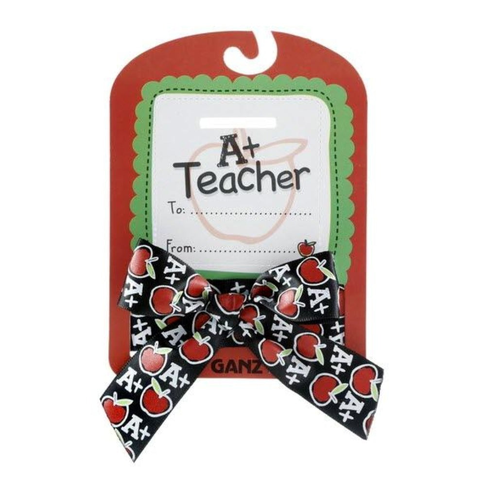 The Bear Sentiments A+ Teacher Bow + Bear