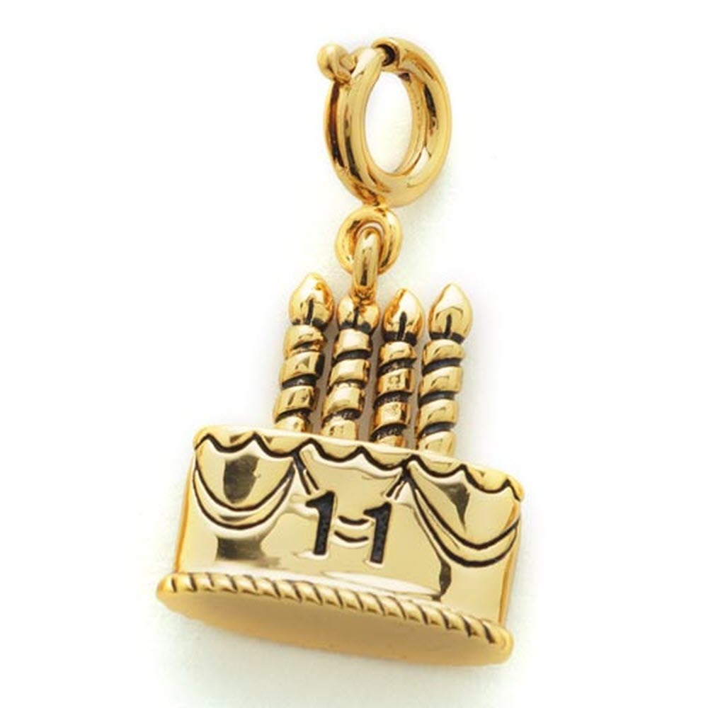 Growing Up Girls Charm – Age 11 Birthday Cake