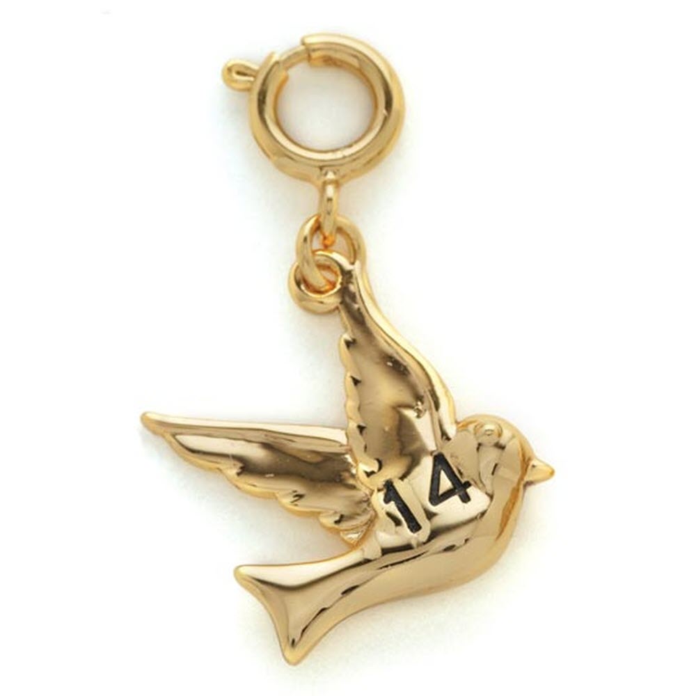 Growing Up Girls Charm – Age 14 Bird