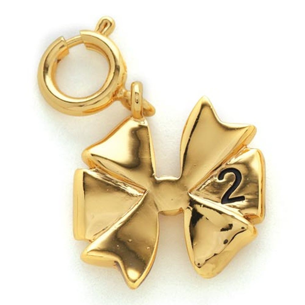 Growing Up Girls Charm – Age 2 Bow