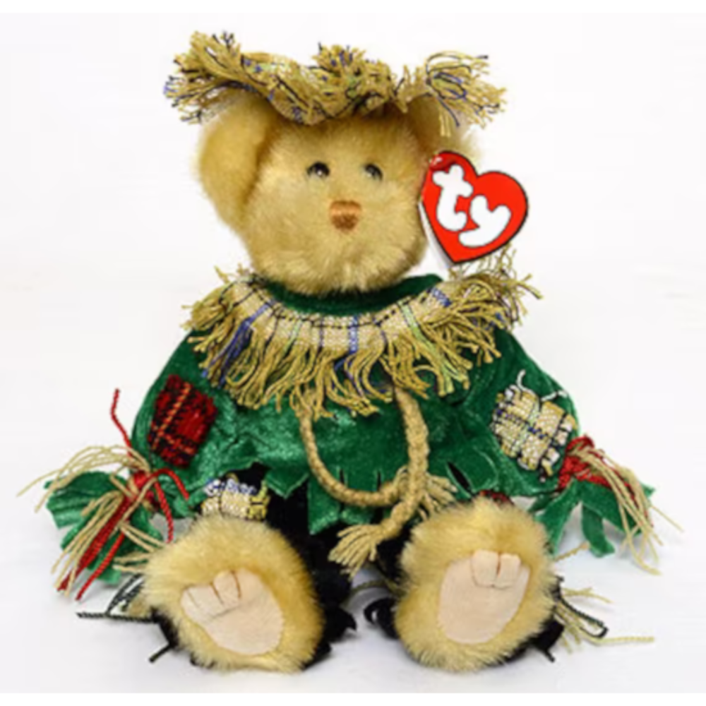 Ty Attic Treasures Alfalfa – Scarecrow Bear