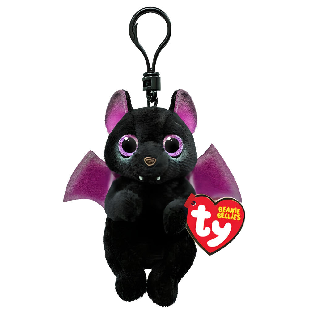 Ty Beanie Bellies Alfred – Black Bat Clip
