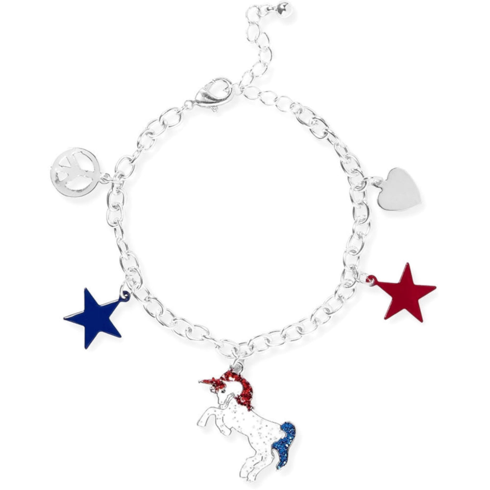 Justice Americorn Charm Bracelet