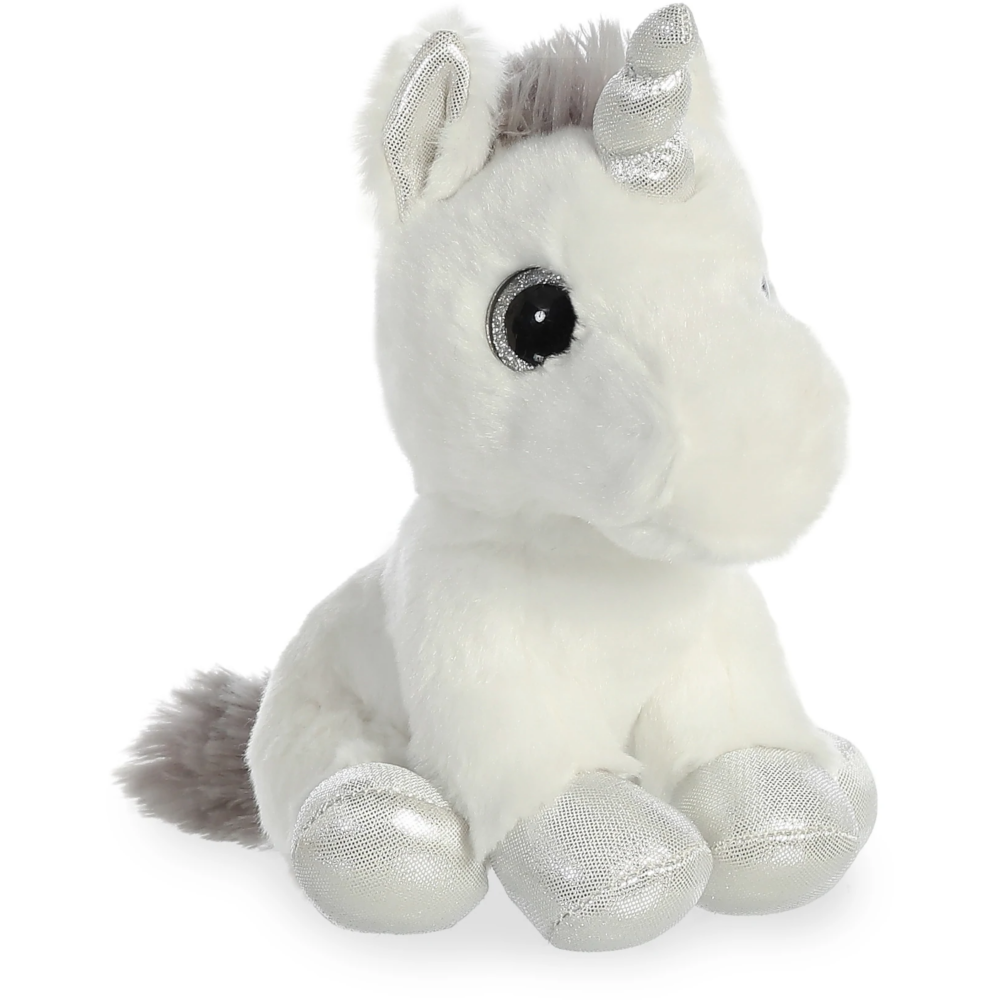Aurora Sparkle Tales 8″ Silver Unicorn