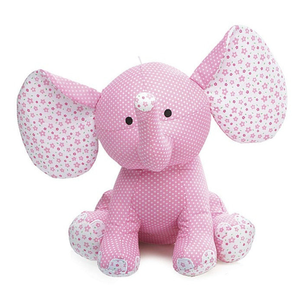 Allie Polka Dots & Stripes Autograph Elephant Pink