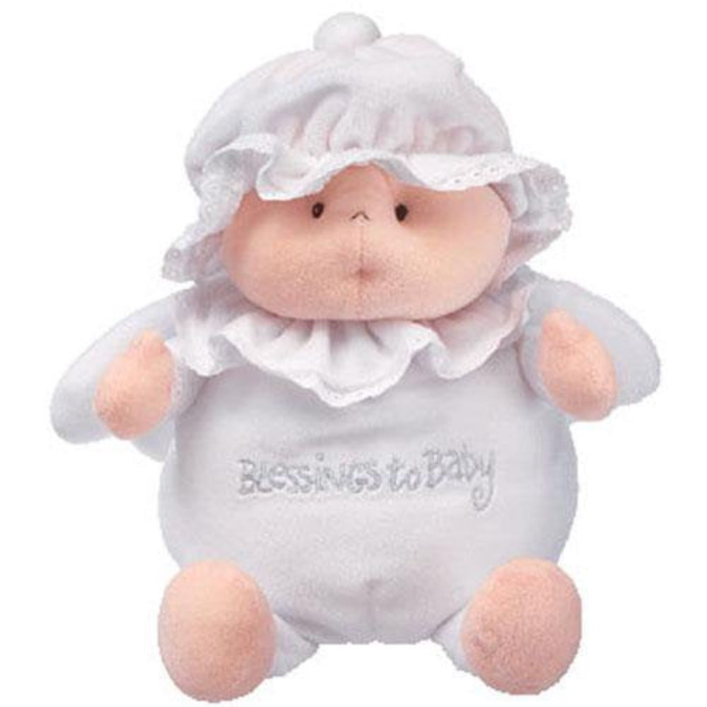 Baby Ty – Blessings to Baby – Angel Bear White