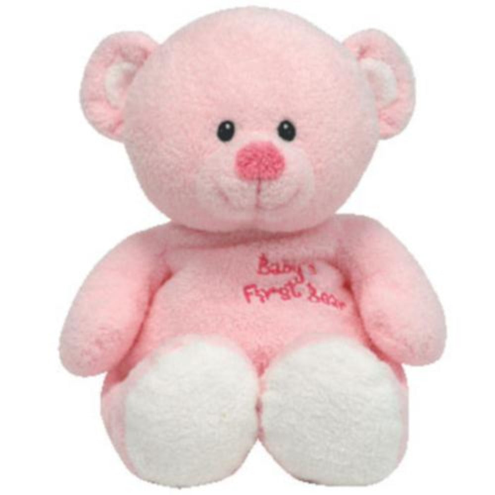 Baby Ty – Baby’s First Bear Pink