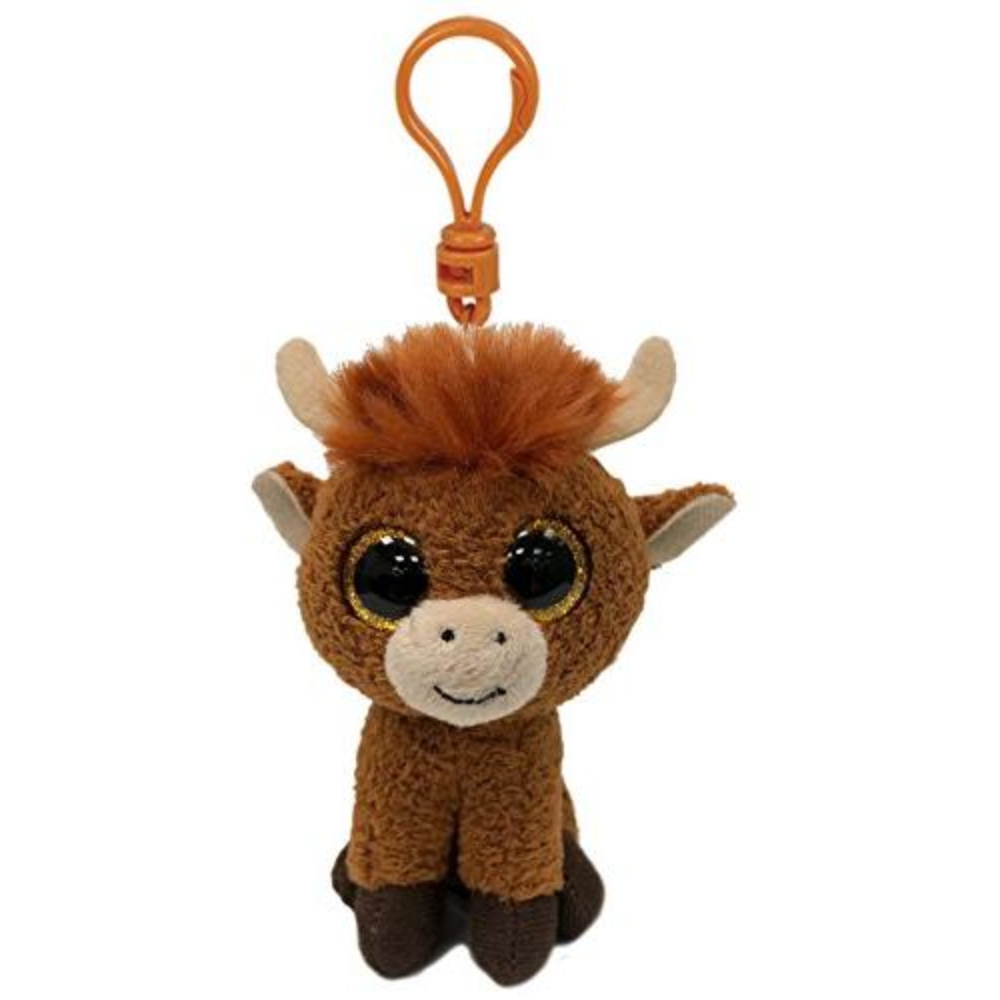 Ty Beanie Boos Angus – Highland Cow Clip (UK Exclusive)