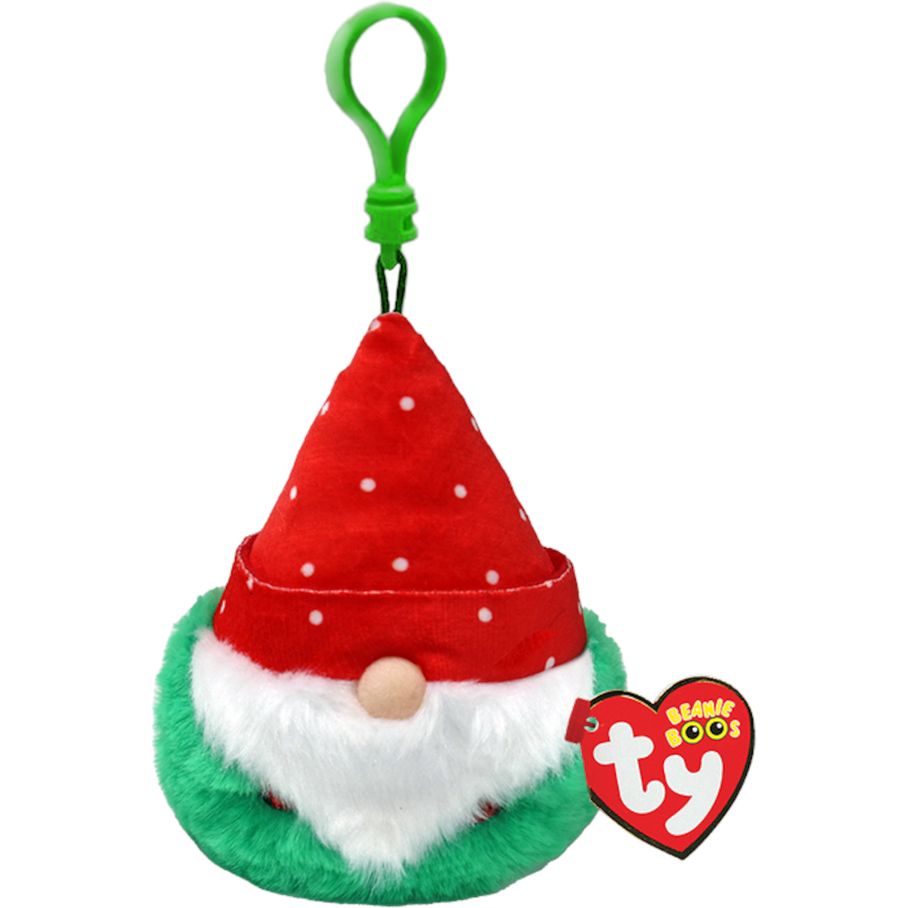 Ty Beanie Boos Topsy – Gnome Clip