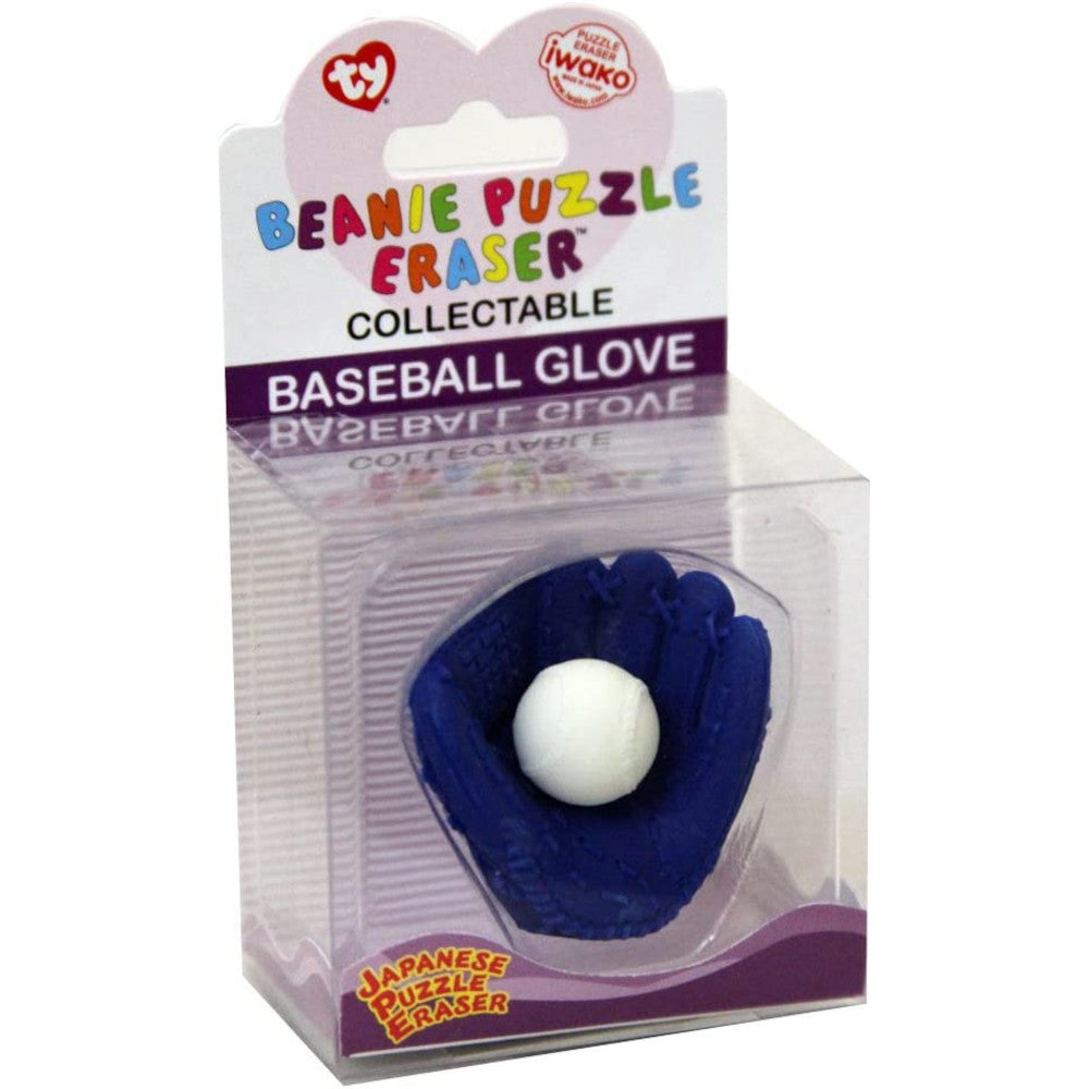 Ty Beanie Eraserz – Baseball Glove Blue