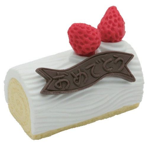 Ty Beanie Eraserz – Cake Roll Vanilla