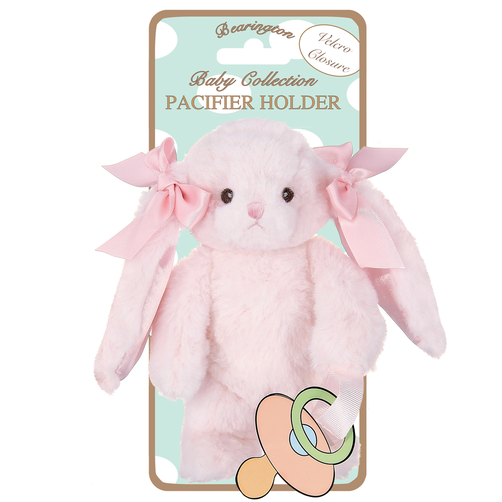 Bearington Baby Hippity Pacifier Clip