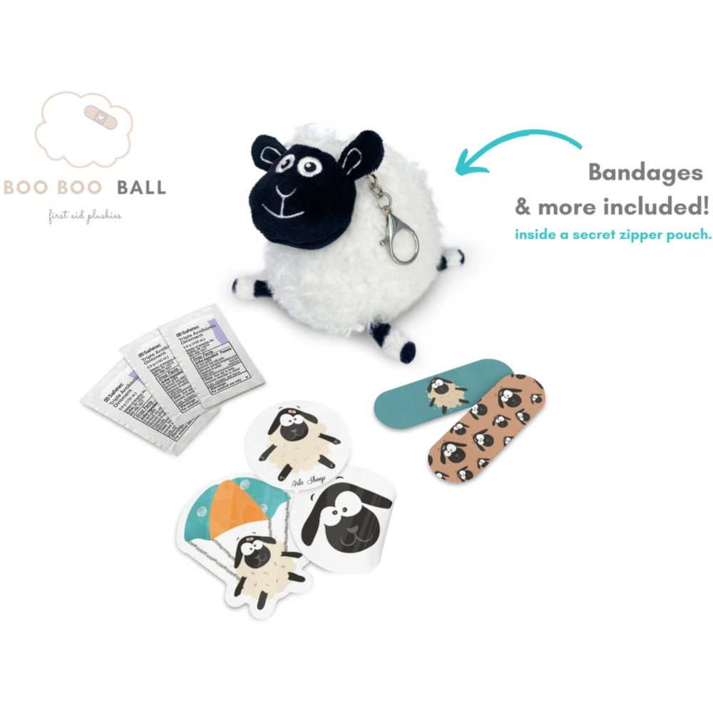 Itty Bitty Boo Ball Keychain – Arlo Sheep