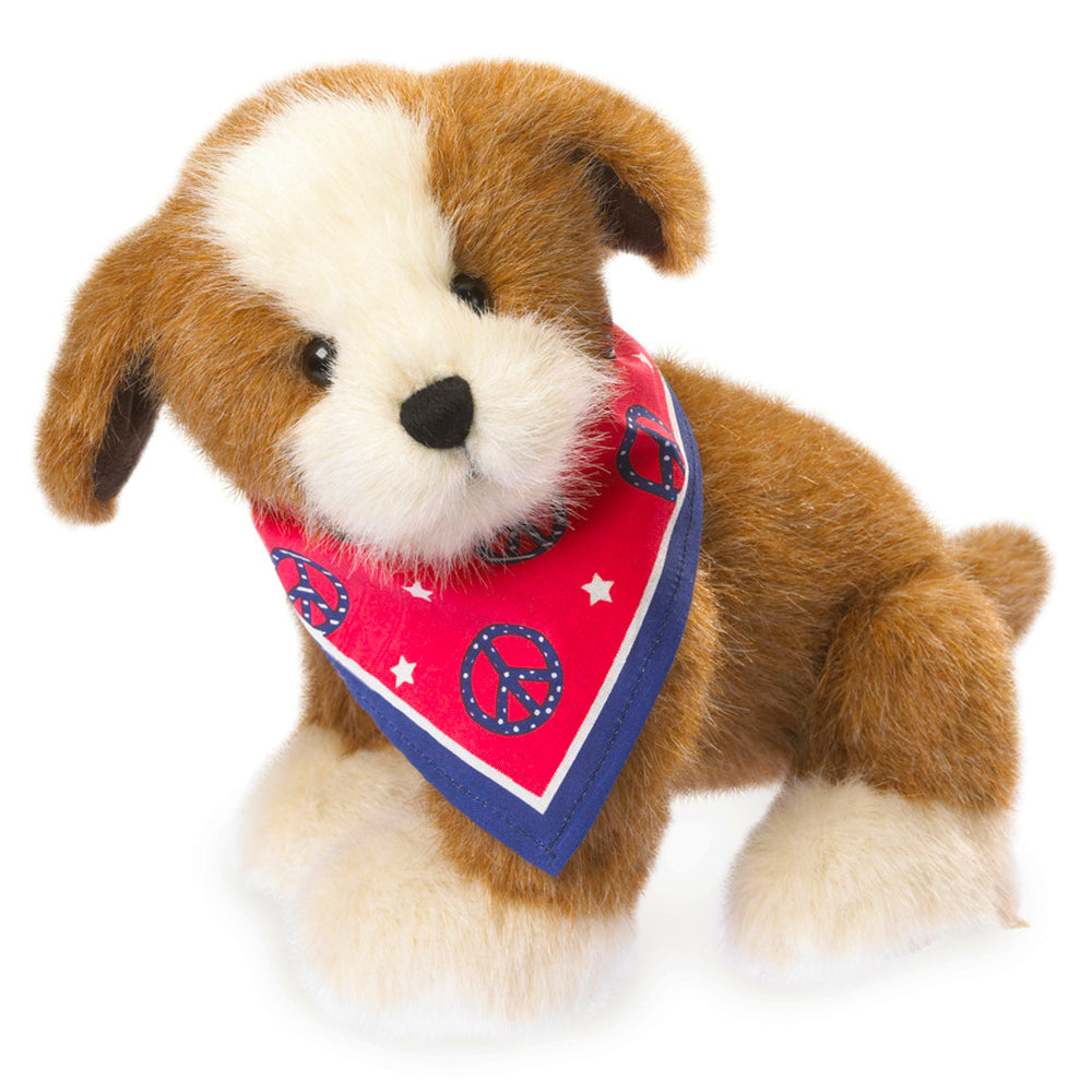 Boyds Plush Duke with Americana Bandana