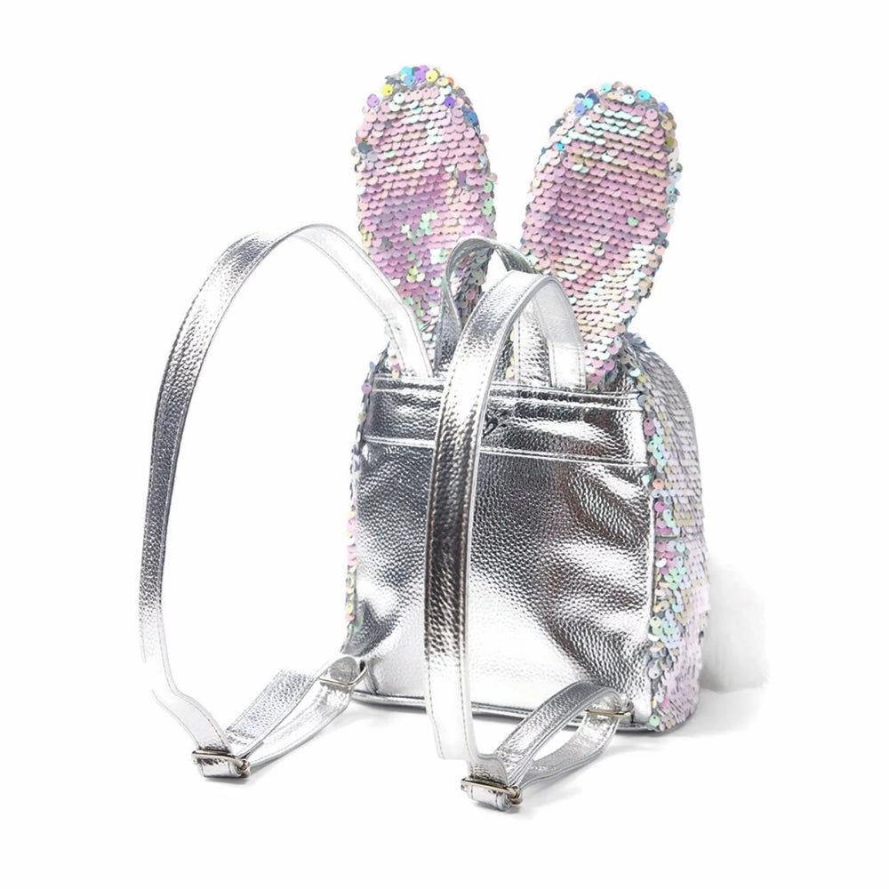 Justice Bunny Flip Sequin Mini Backpack
