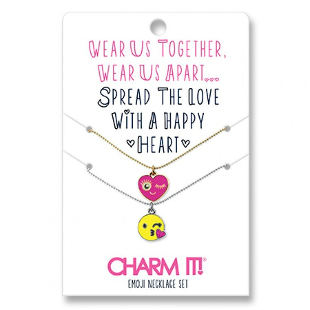 CHARM IT! Emoji Necklace Set