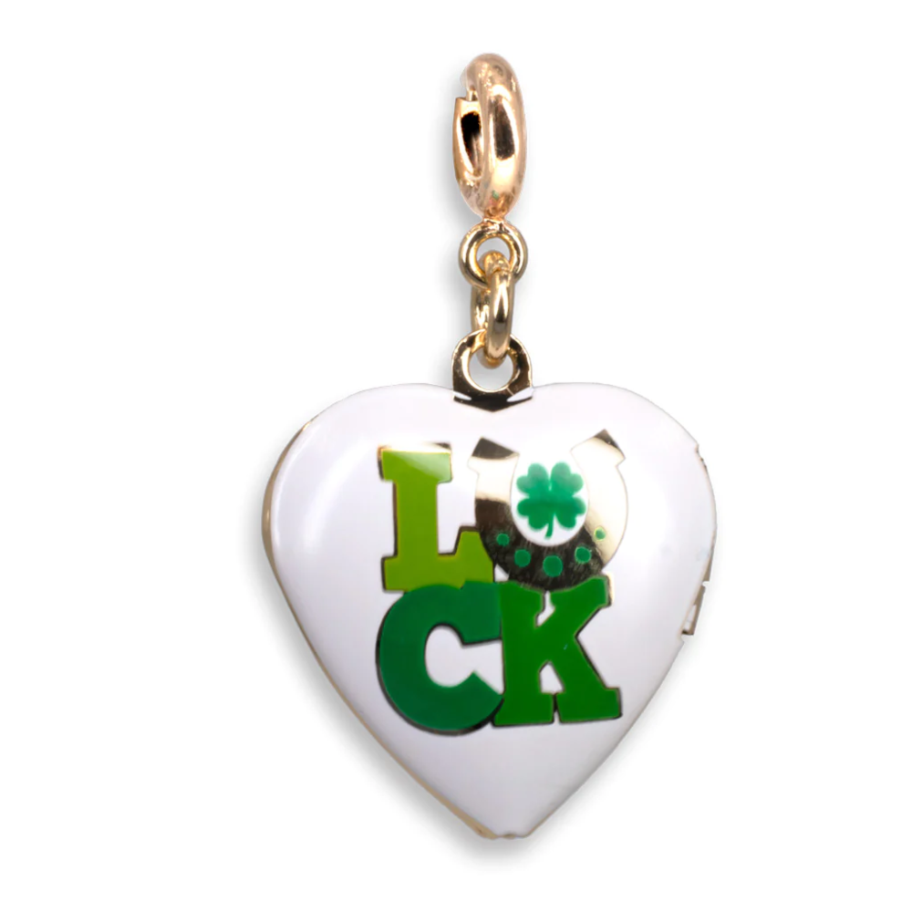 CHARM IT! Gold Luck Locket Charm