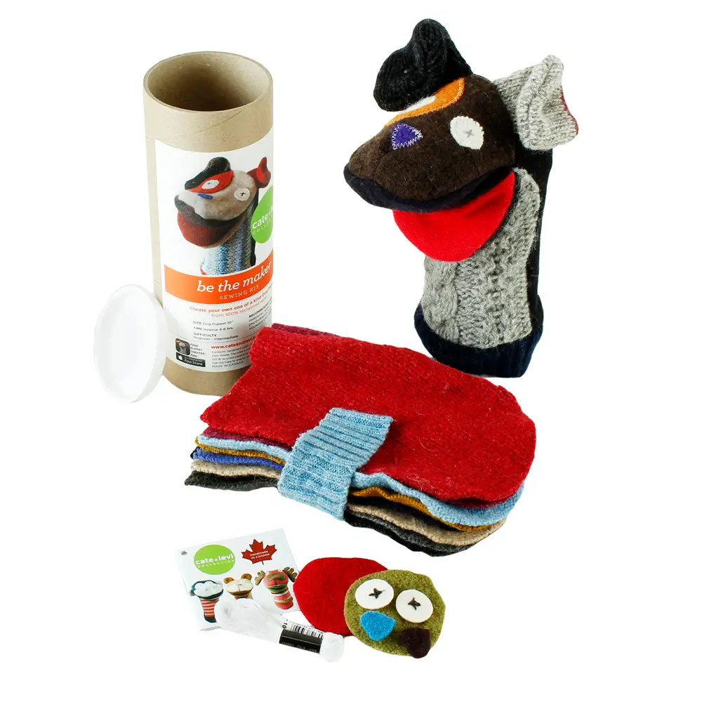 Cate and Levi Dog Puppet Making Kit