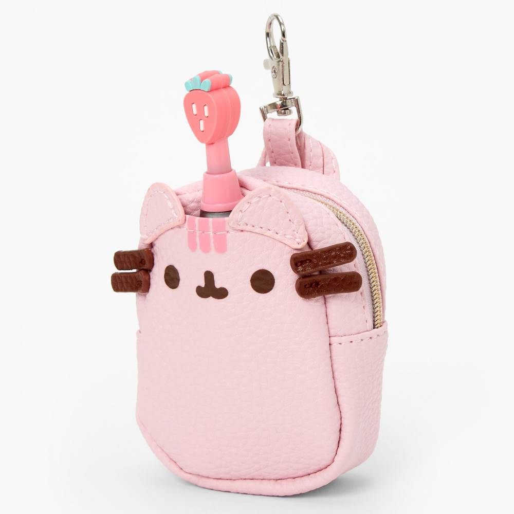 Claire’s Pusheen Desserts Mini Backpack Keychain Set