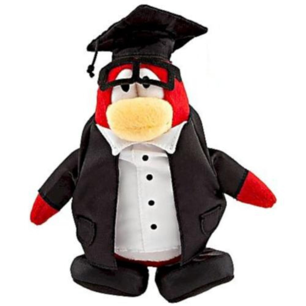 Disney Club Penguin Graduate Penguin 6.5″