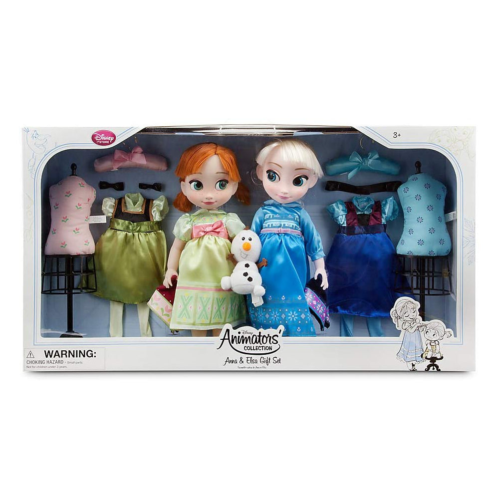 Disney Anna and Elsa Doll Gift Set – Disney Animators’ Collection