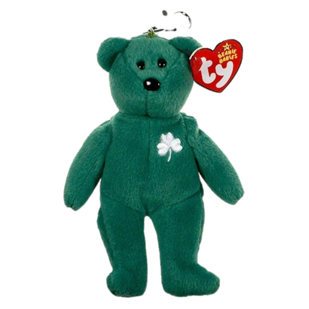 Ty Beanie Babies Erin – Irish Bear Clip