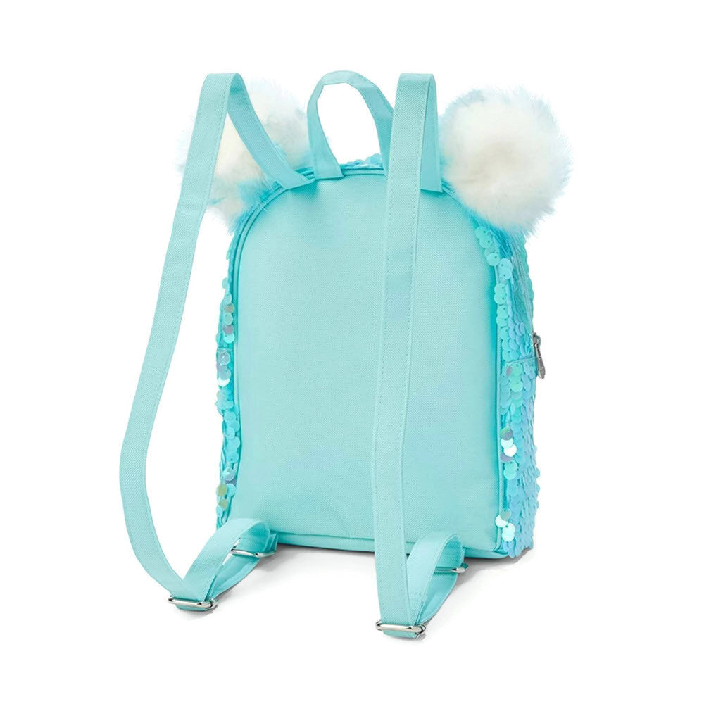 Justice Flip Sequin Pompom Mini Backpack