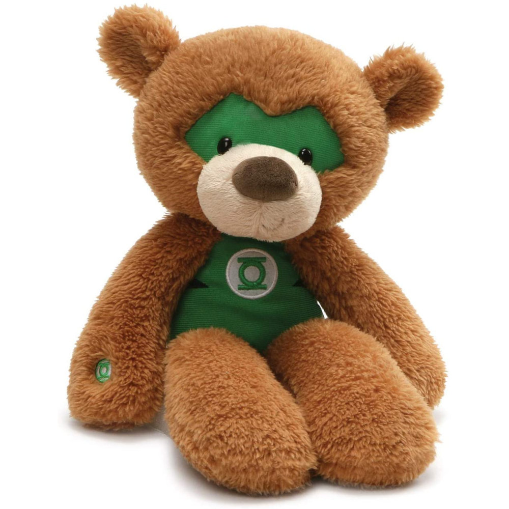 Gund Fuzzy Green Lantern Bear 14″