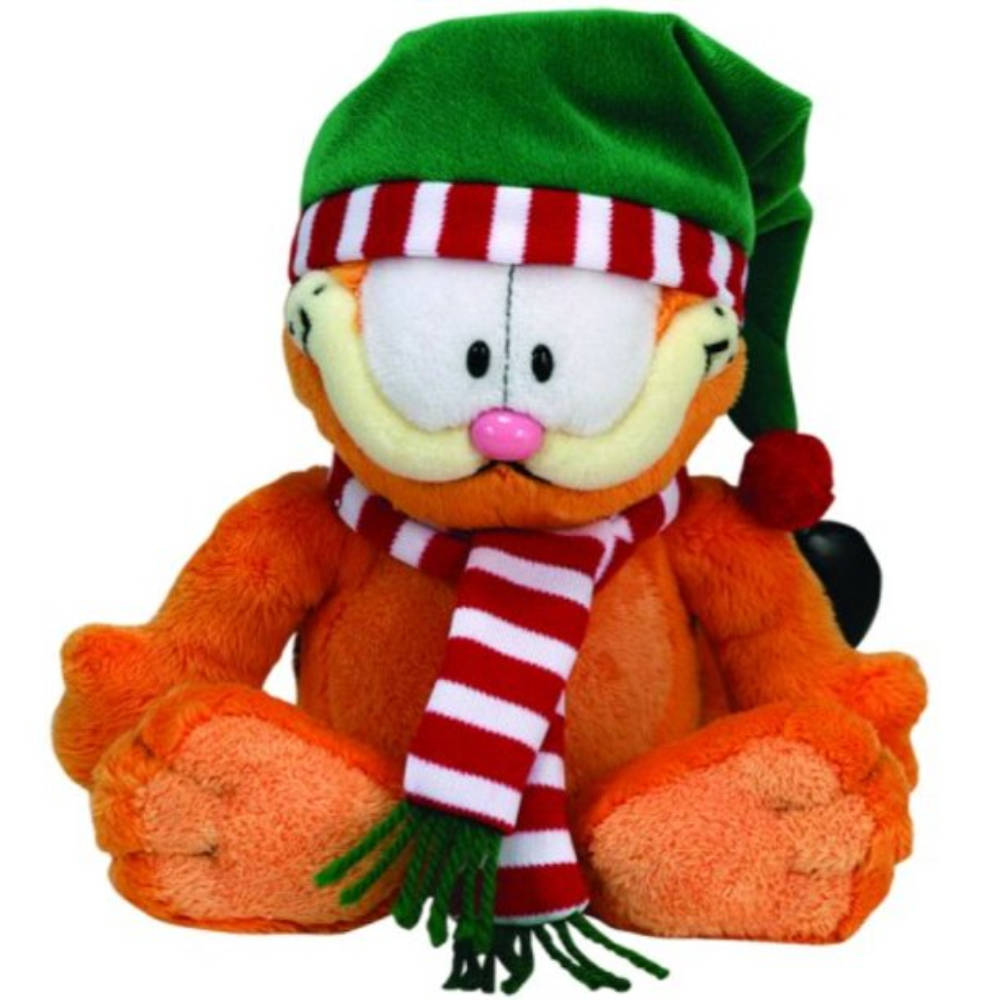 Ty Beanie Babies Garfield – Cat Season’s Greetings !