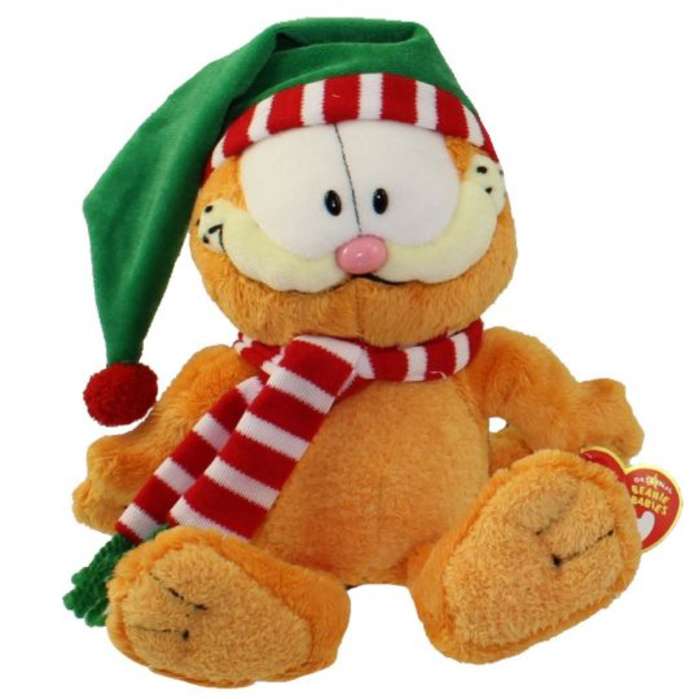 Ty Beanie Buddies Garfield – Cat Season’s Greetings !