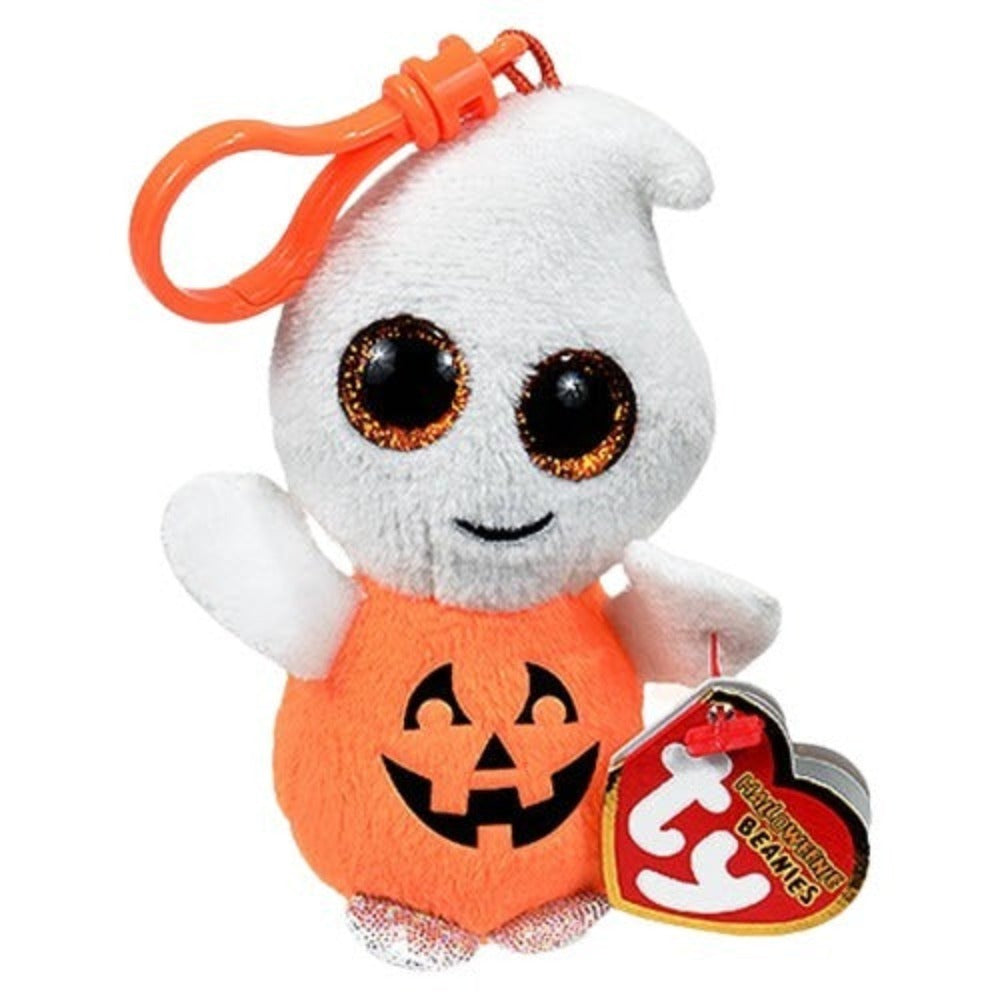 Ty Halloweenie Beanies Pumpkie – Ghost Clip