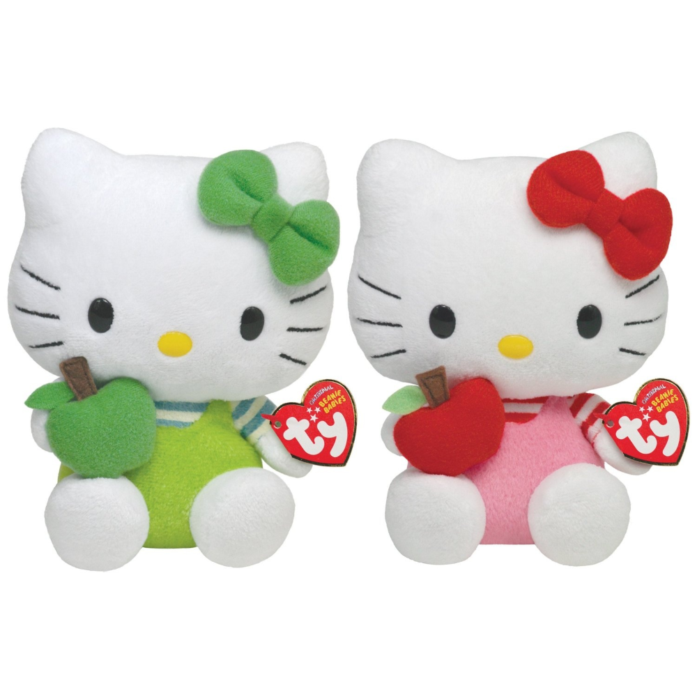 Ty Hello Kitty – Green/Red Apples