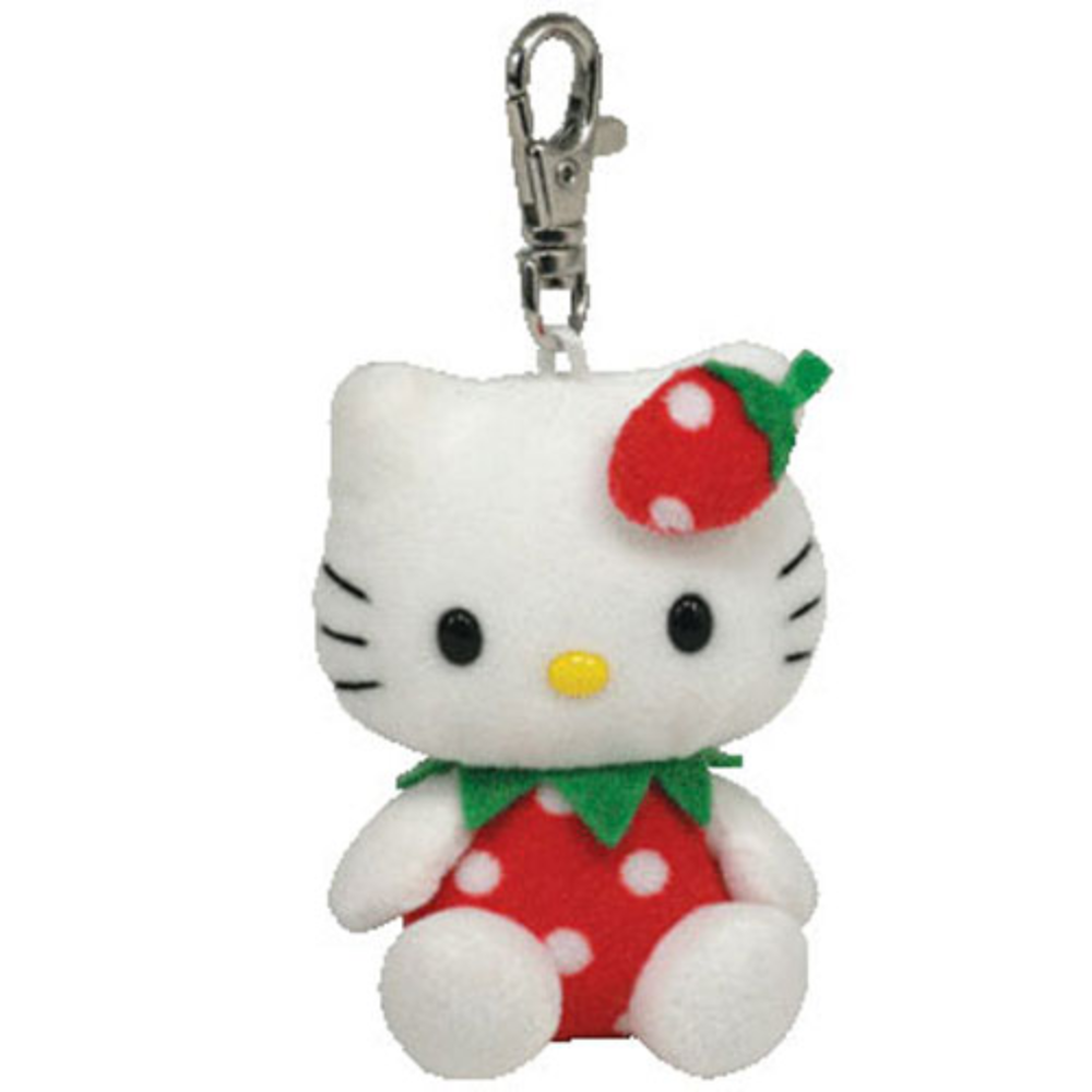 Ty Hello Kitty – Strawberry Key-Clip (UK Exclusive)