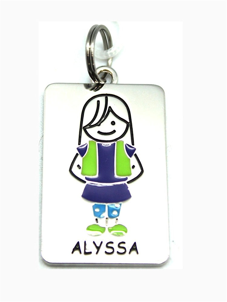 Kid’s Tag Charm – Alyssa