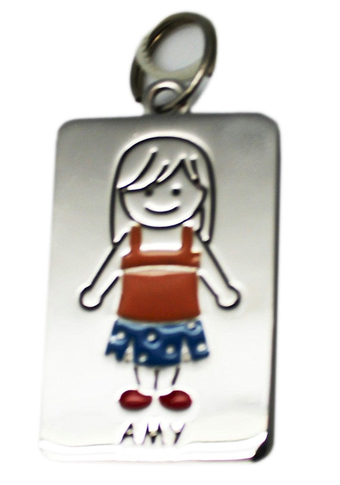 Kid’s Tag Charm – Amy