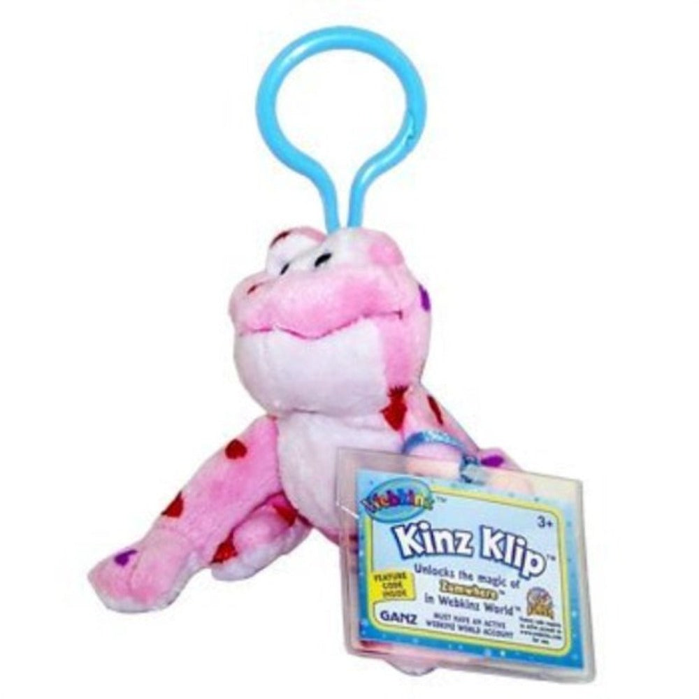 Webkinz Kinz Klip Love Frog
