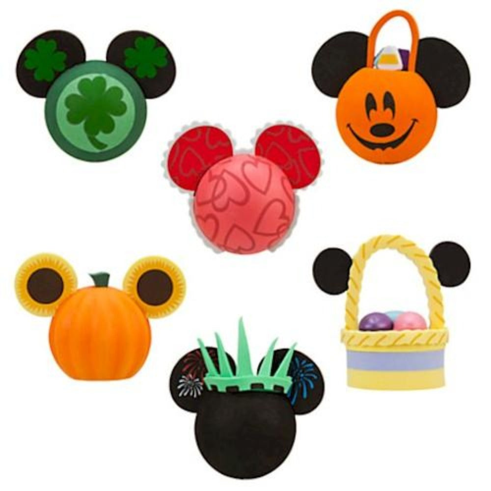 Disney Mickey Mouse Pencil Topper Set – All Holidays