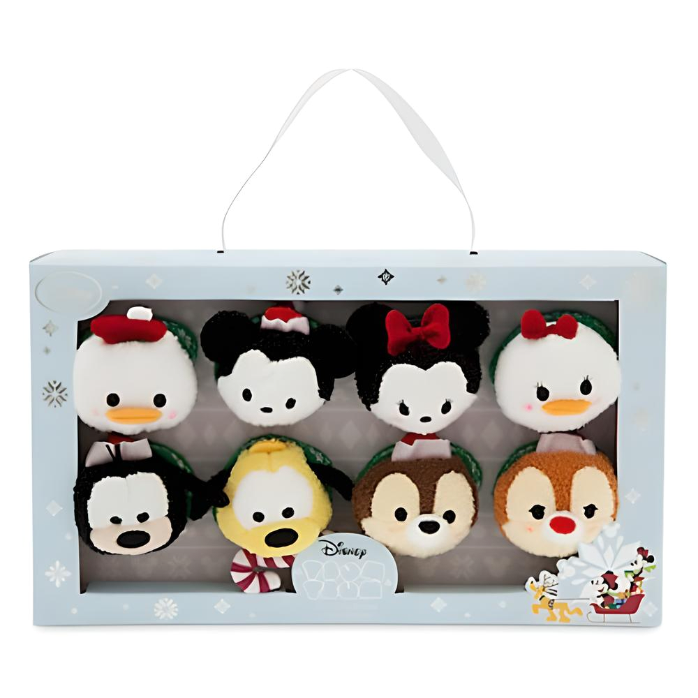 Mickey Mouse and Friends ”Tsum Tsum” Plush Holiday Set – Mini – 3 1/2”