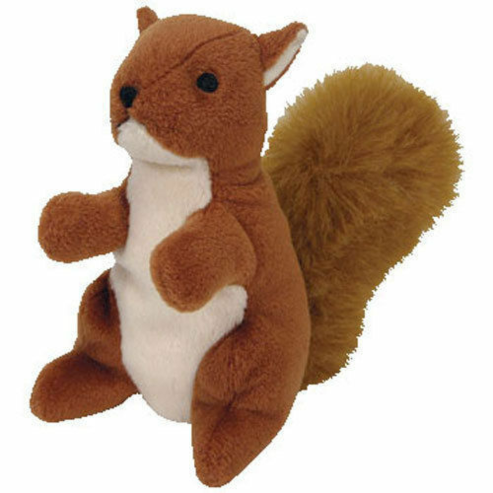 Ty Bow Wow Beanies – Nuts Squirrel