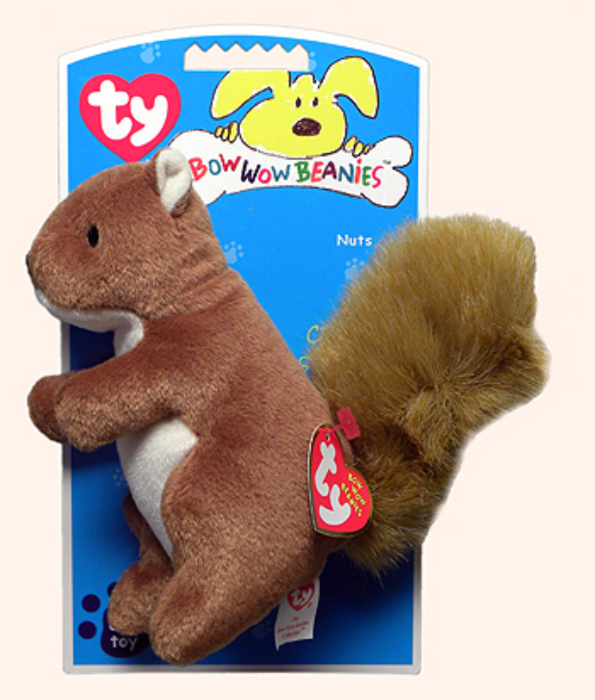 Ty Bow Wow Beanies – Nuts Squirrel