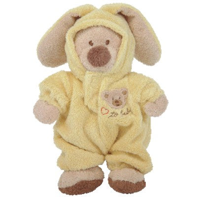 Baby Ty – PJ Bear Small Yellow (Removable PJ’s)
