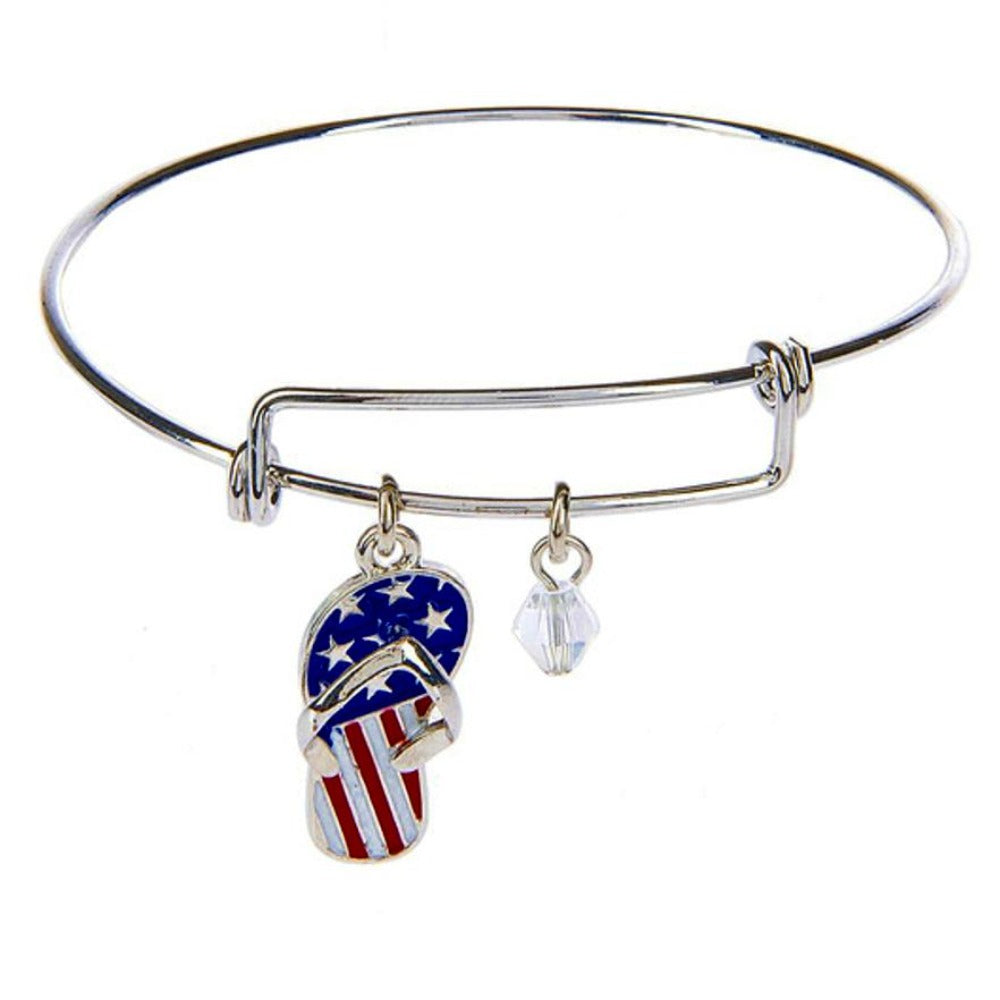 Ganz Patriotic Dangle Bangles