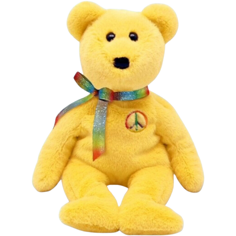 Ty Beanie Babies Peace II – Bear (Trade Show Exclusive)