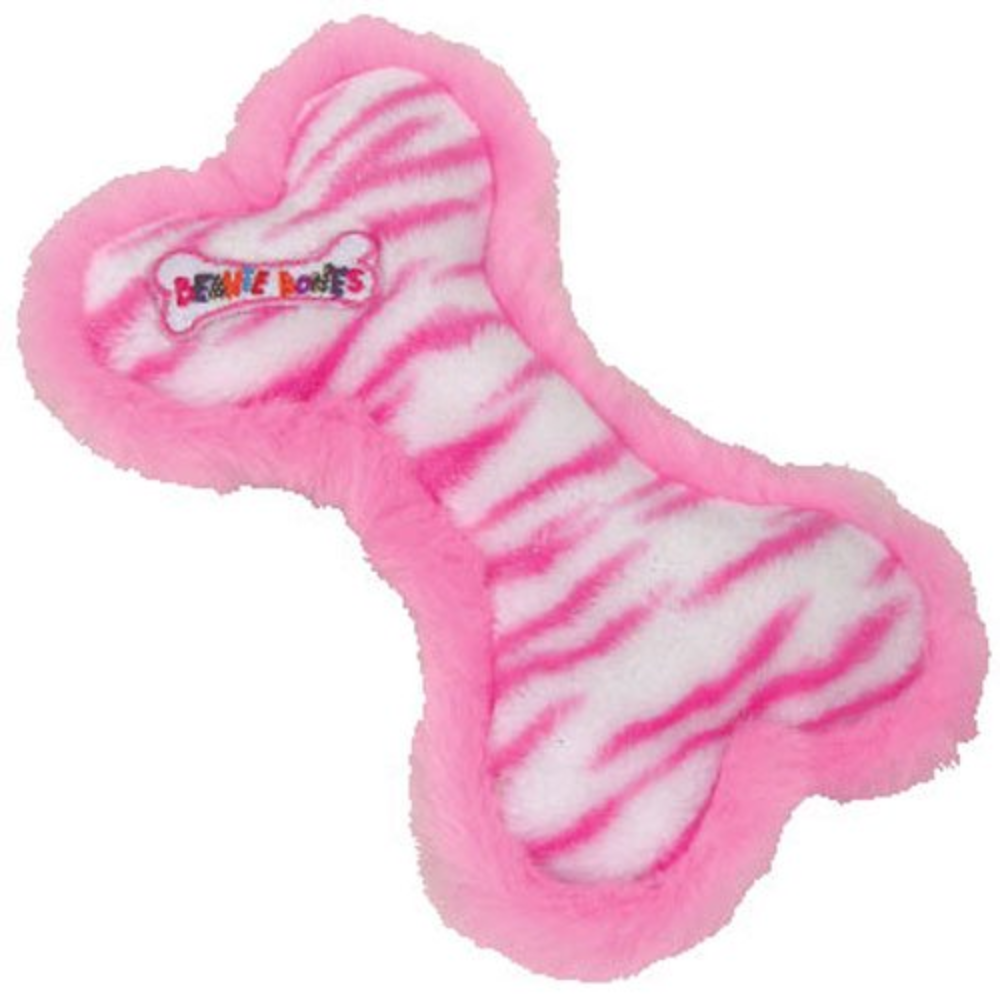 Ty Bow Wow Beanies – Pink Stripe Bone (Small)