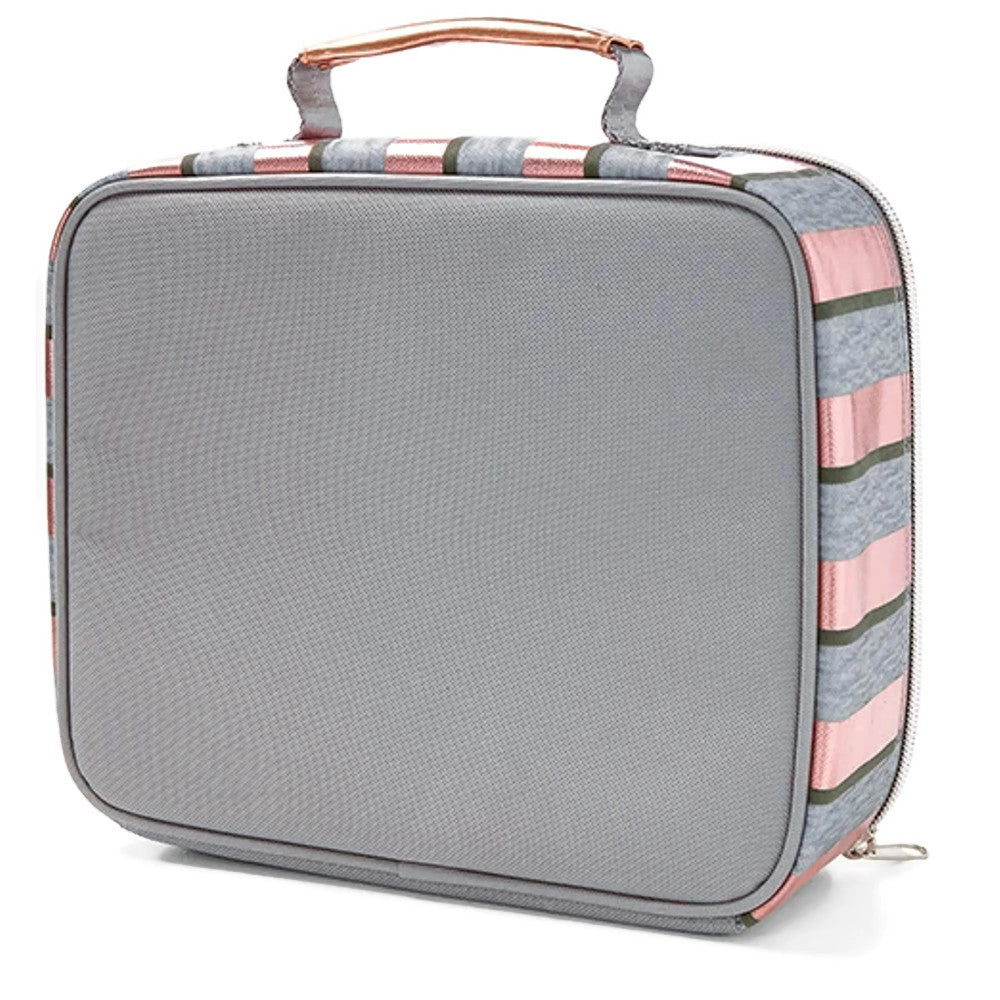 Justice Rose Gold Foil Lunch Tote