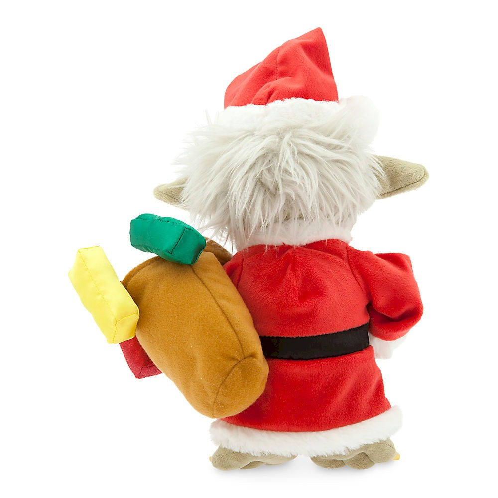 Disney Santa Yoda Holiday Plush – Small – 9”