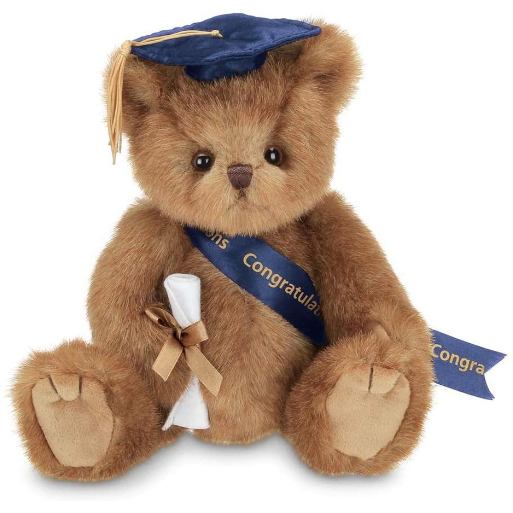 Bearington Smarty Graduation Teddy Bear (Blue Cap)
