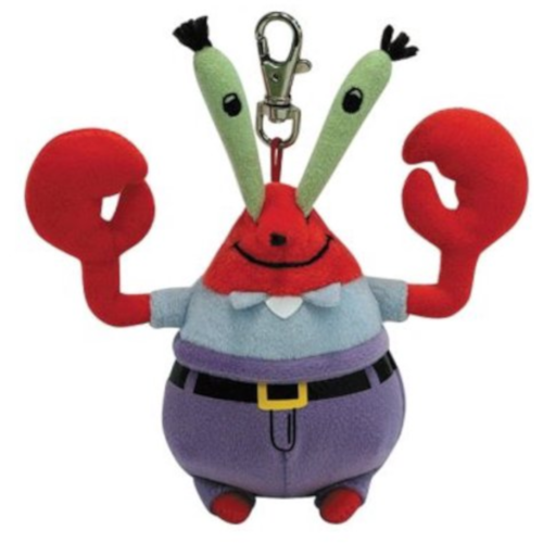 Ty SpongeBob – Mr. Krabs Key-Clip (Metal)