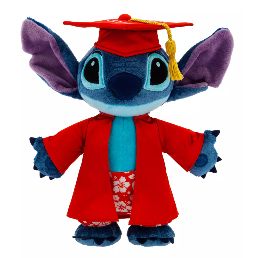 Disney Stitch Graduation Plush 2023 – Small 10 1/2”